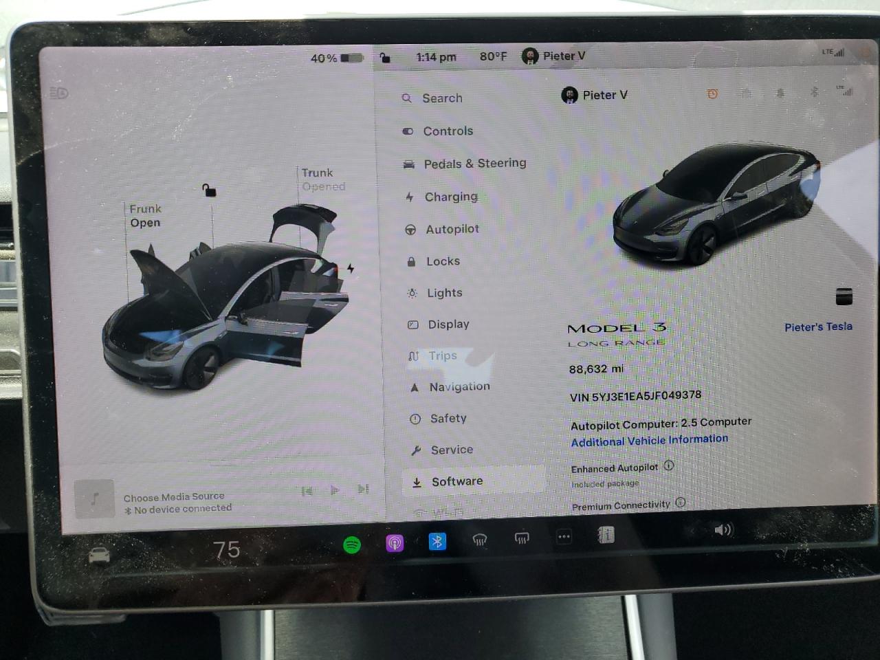 5YJ3E1EA5JF049378 2018 Tesla Model 3