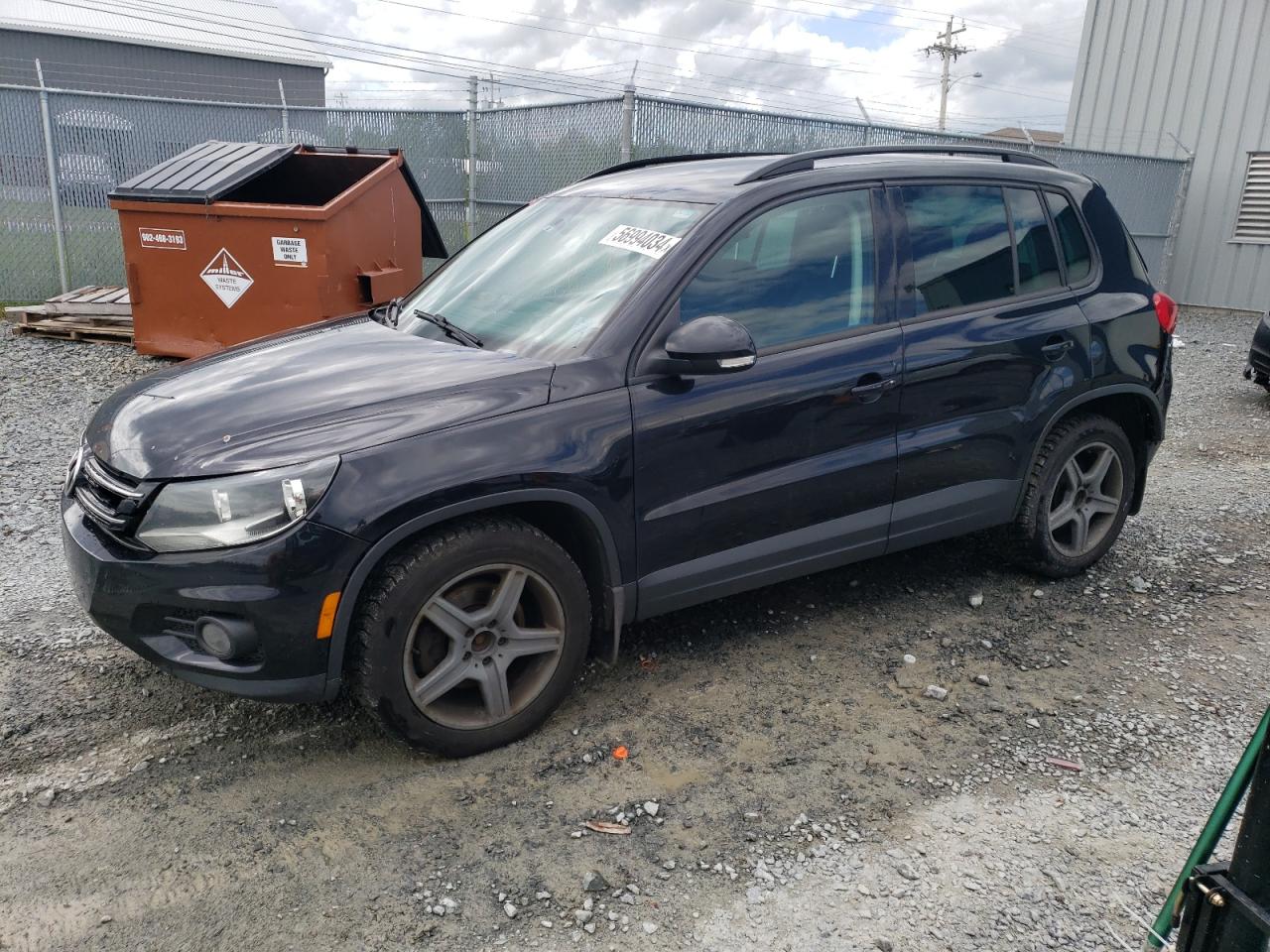 WVGKV3AX3EW500824 2014 Volkswagen Tiguan S