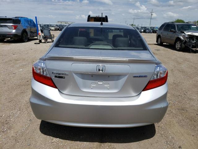 2012 Honda Civic Hybrid L VIN: JHMFB4F30CS000312 Lot: 54046584