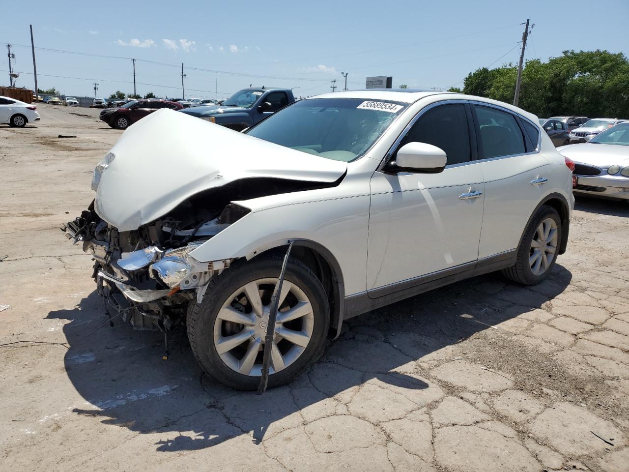 2012 Infiniti Ex35 Base vin: JN1AJ0HP0CM400837