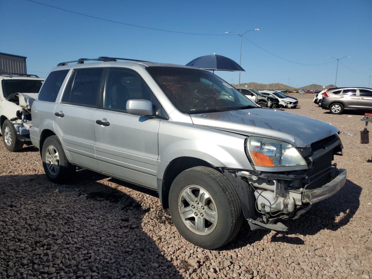 2HKYF18665H516390 2005 Honda Pilot Exl