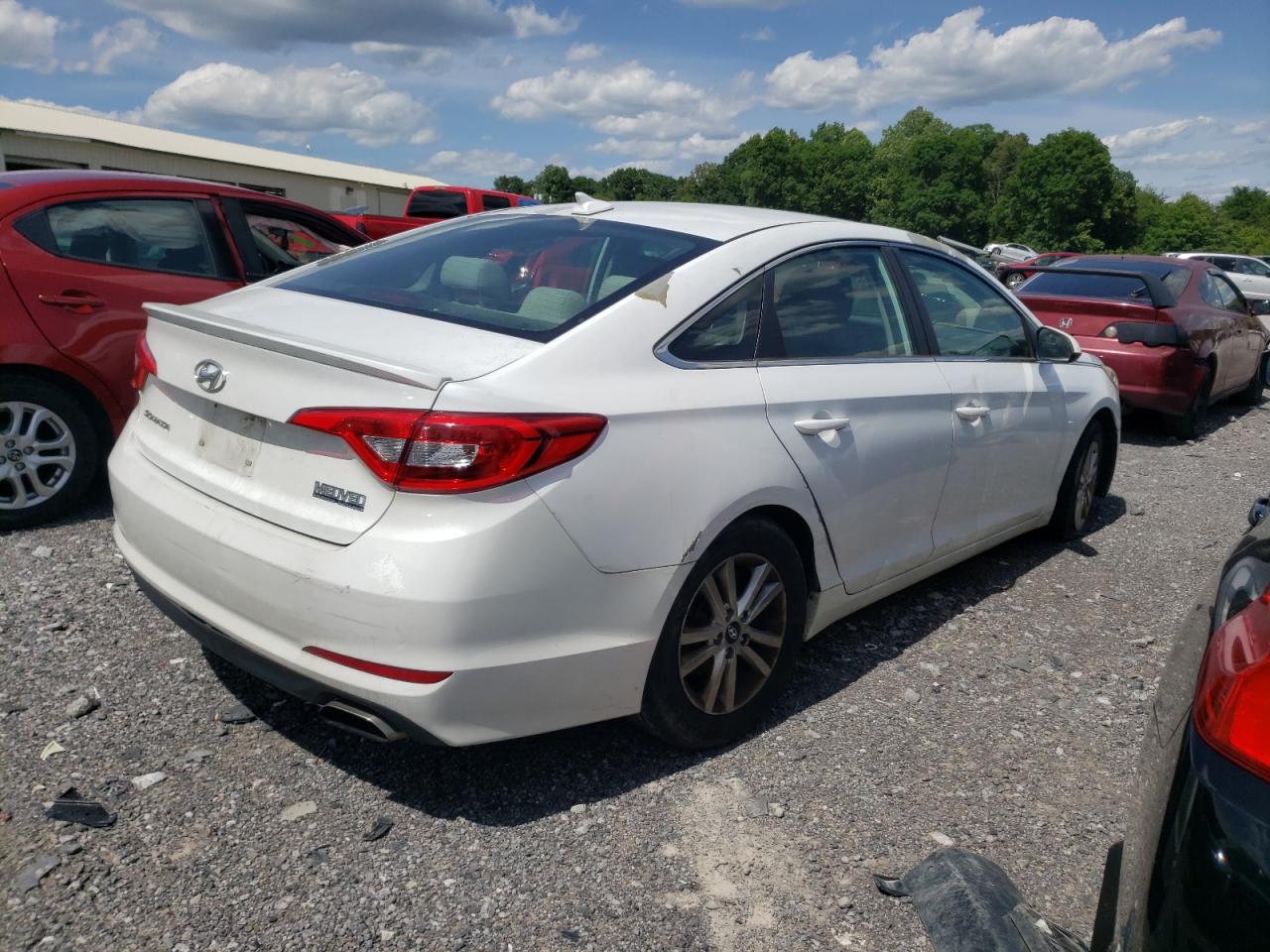 2017 Hyundai Sonata Se vin: 5NPE24AF4HH452364