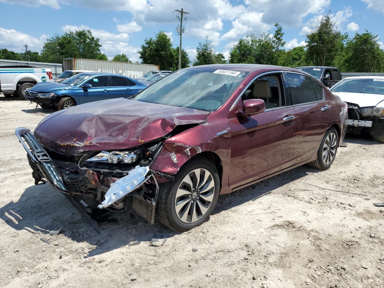 2015 Honda Accord Touring Hybrid vin: 1HGCR6F78FA004554