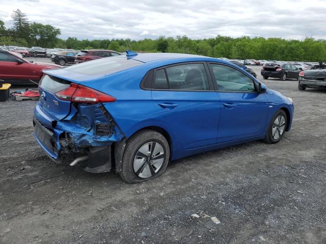 2017 Hyundai Ioniq Blue VIN: KMHC65LC6HU057009 Lot: 55368804