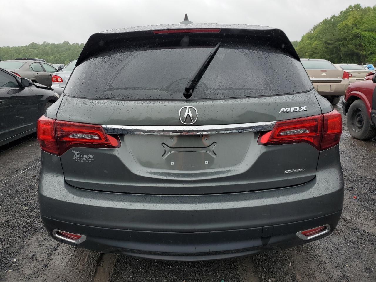 5FRYD4H4XEB049235 2014 Acura Mdx Technology