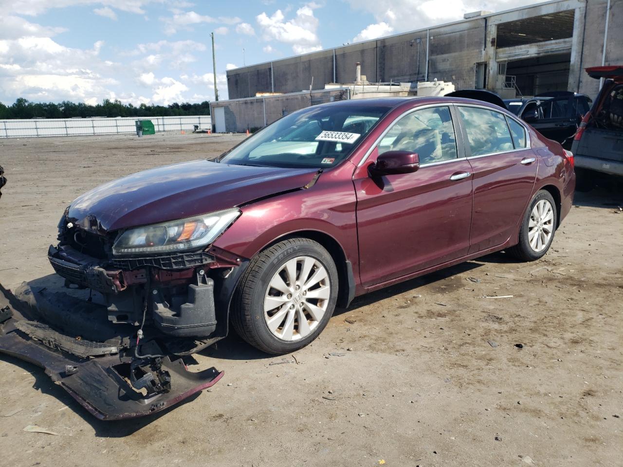 1HGCR2F82DA123988 2013 Honda Accord Exl