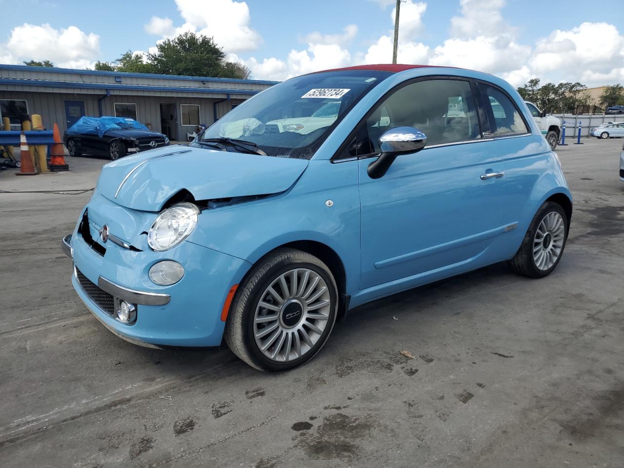 2017 Fiat 500 Lounge vin: 3C3CFFER8HT620684