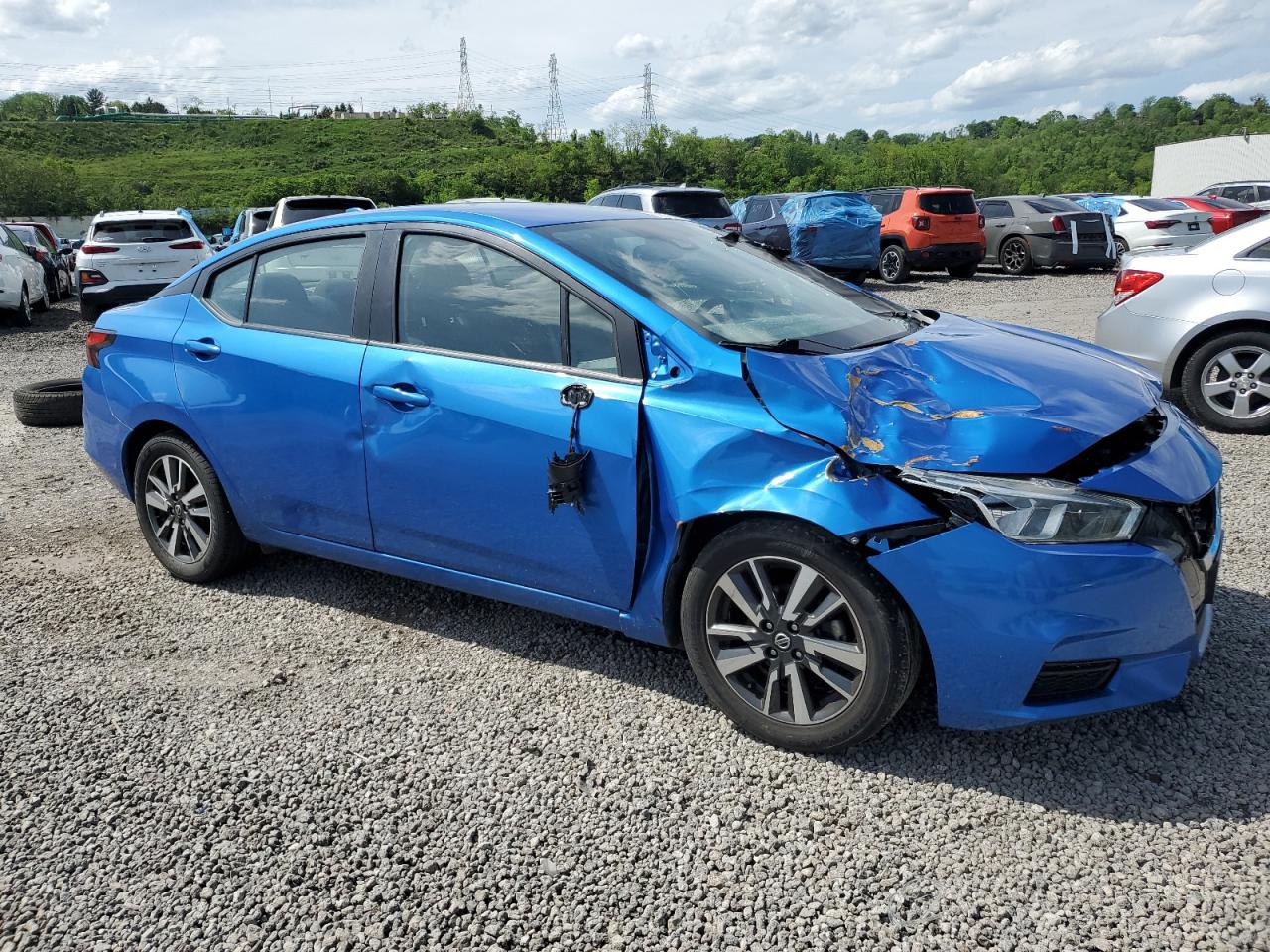 3N1CN8EV1ML834856 2021 Nissan Versa Sv