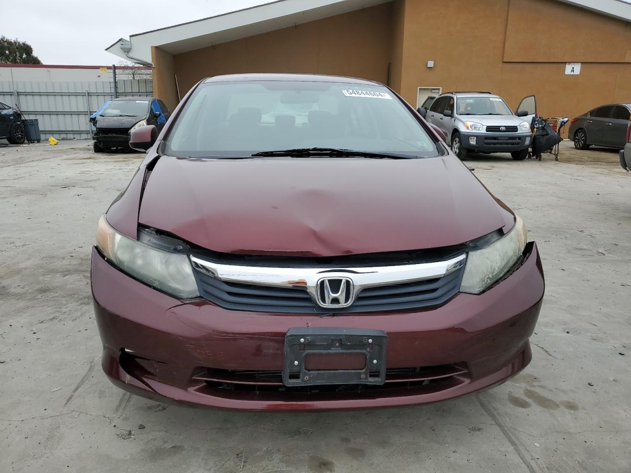 2HGFB2F57CH593537 2012 Honda Civic Lx