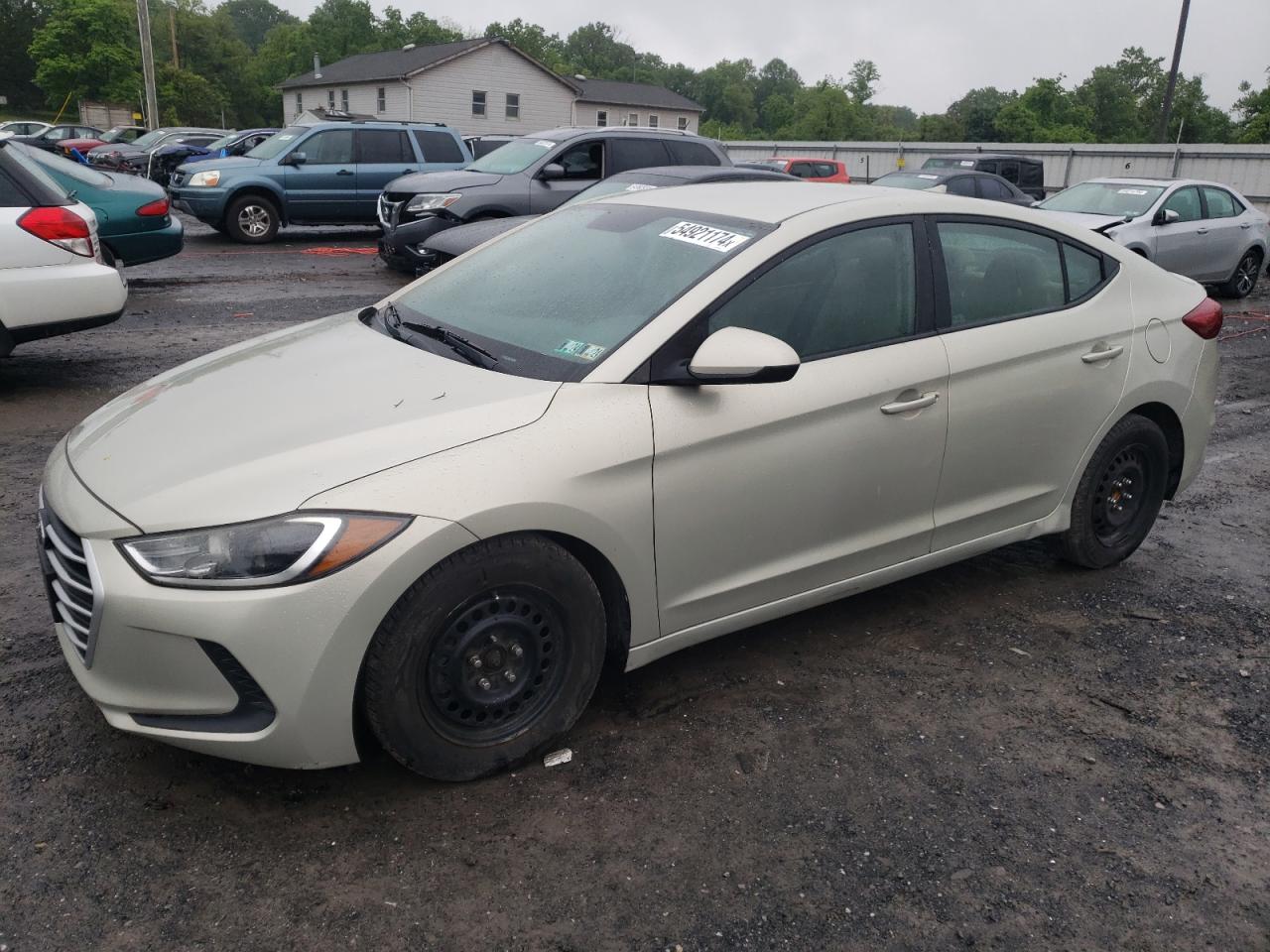 KMHD74LF5HU127671 2017 Hyundai Elantra Se