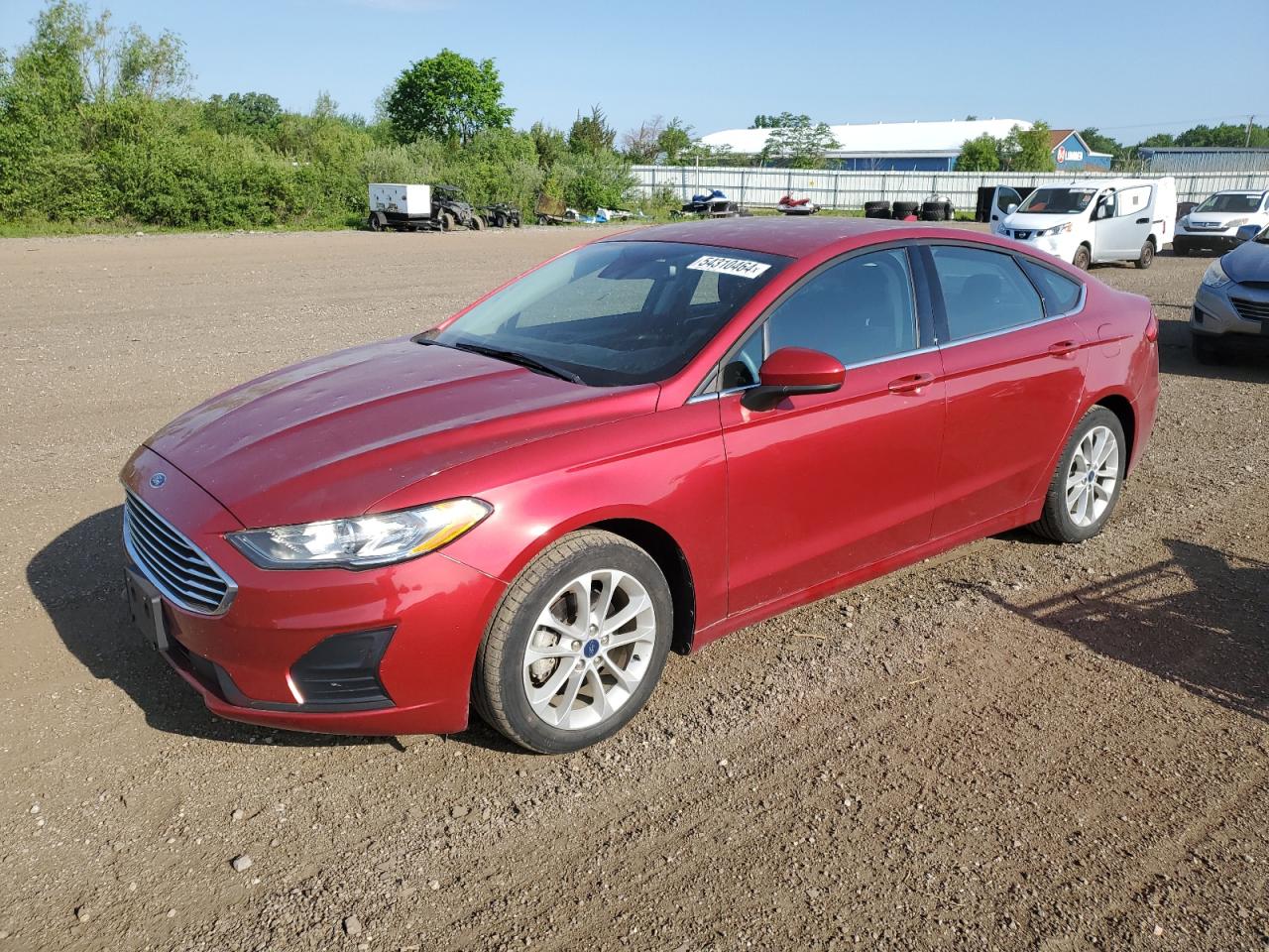 2020 Ford Fusion Se vin: 3FA6P0LU4LR124058