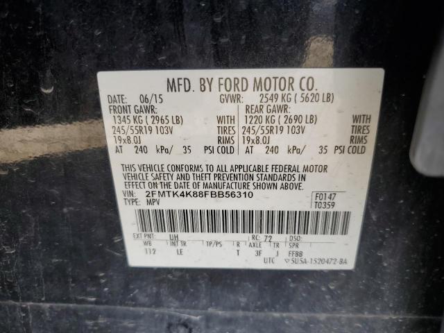 2015 FORD EDGE TITAN - 2FMTK4K88FBB56310