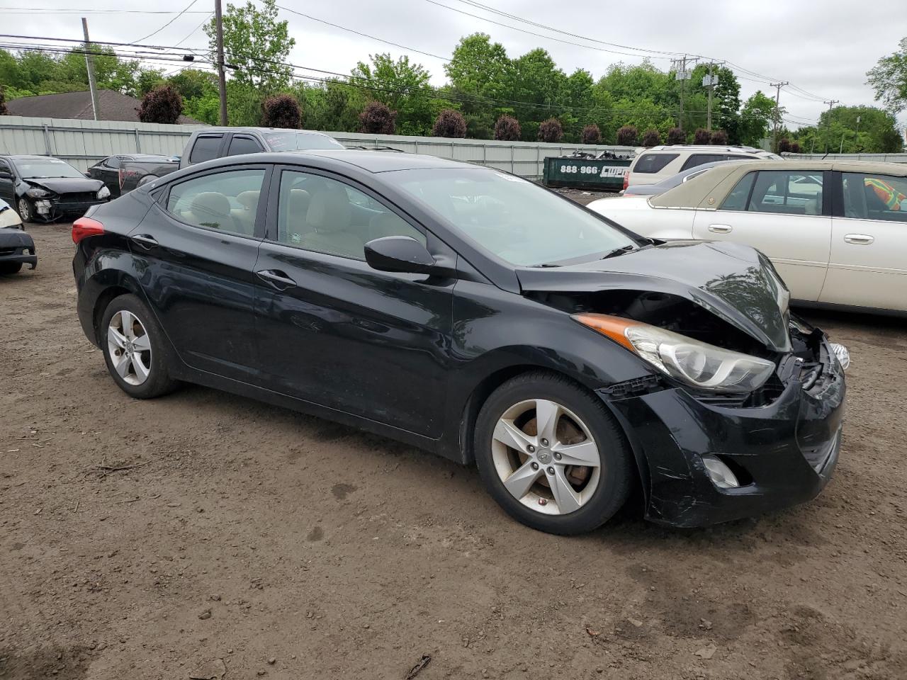 5NPDH4AE7DH428152 2013 Hyundai Elantra Gls