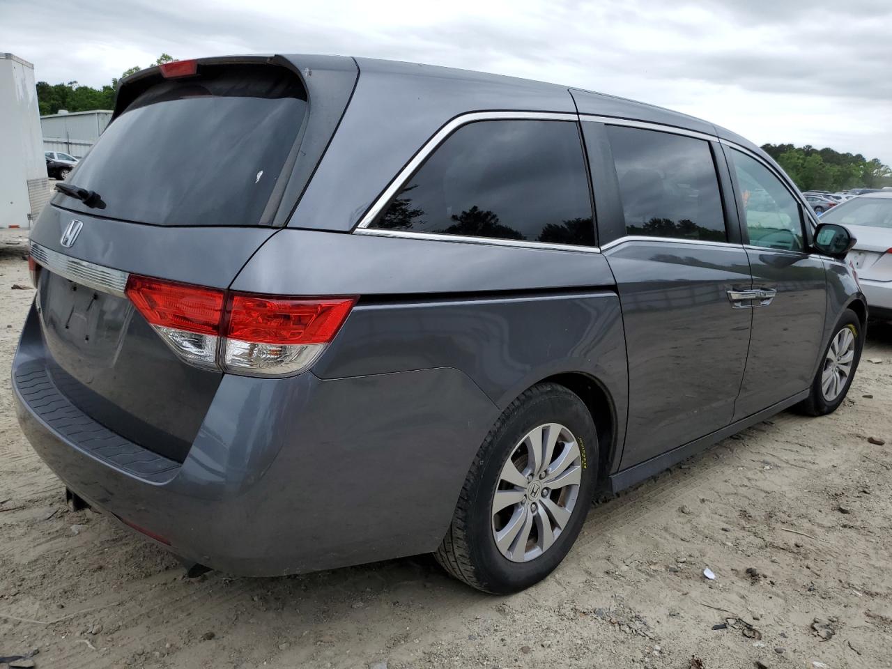 5FNRL5H60HB024185 2017 Honda Odyssey Exl