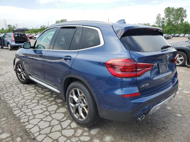 VIN 5UXTY5C09M9G49250 2021 BMW X3, Xdrive30I no.2