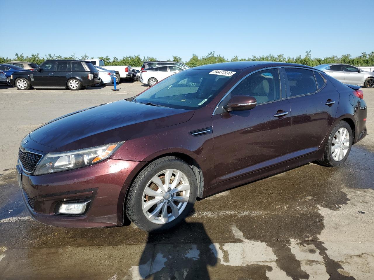 5XXGM4A74EG326637 2014 Kia Optima Lx