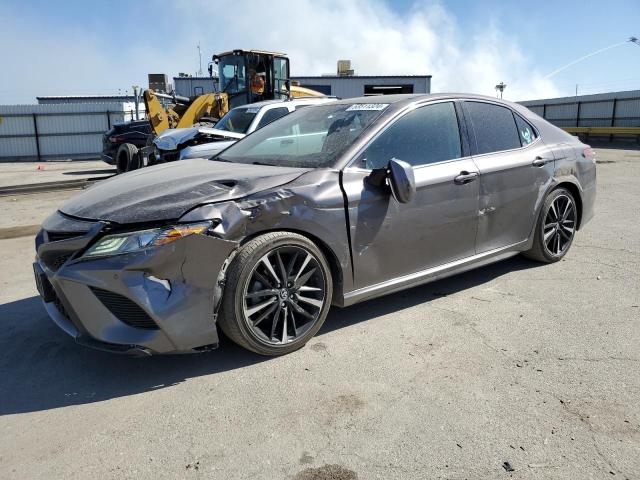 TOYOTA CAMRY XSE 2018 charcoal  gas 4T1B61HK6JU043315 photo #1