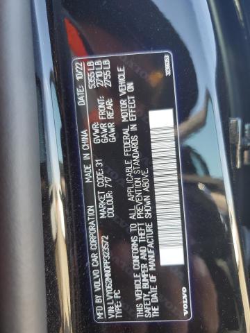 2023 VOLVO S90 PLUS - LVY062MN0PP323572