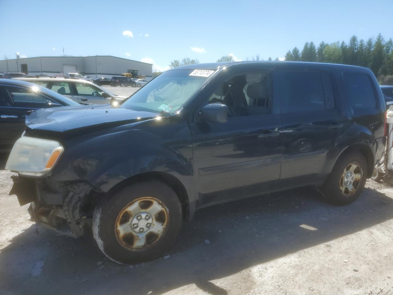 5FNYF4H23CB075537 2012 Honda Pilot Lx