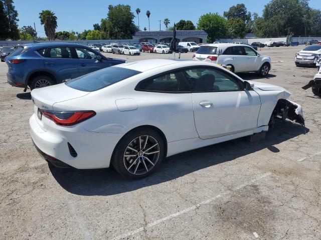 BMW 430I 2021 white  gas WBA53AP09MCG29916 photo #4