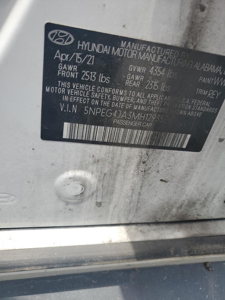 5NPEG4JA3MH129357 2021 Hyundai Sonata Se