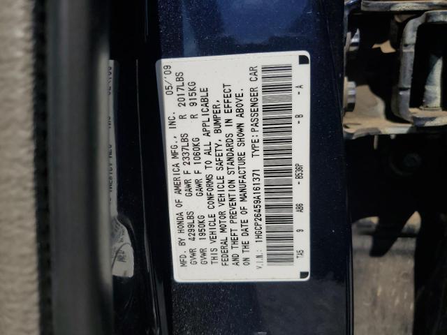 2009 Honda Accord Lxp VIN: 1HGCP26459A161371 Lot: 55170504