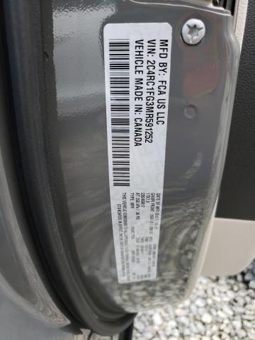 2021 Chrysler Pacifica Touring VIN: 2C4RC1FG3MR591252 Lot: 54624104