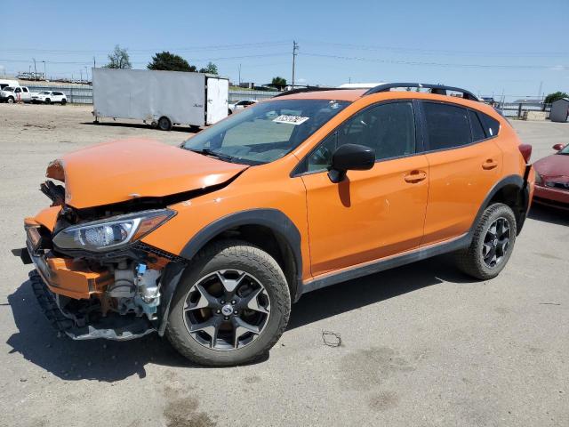 SUBARU CROSSTREK 2018 orange  gas JF2GTAAC7J9335355 photo #1