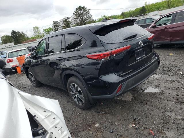 VIN 5TDHZRBH5LS054640 2020 Toyota Highlander, Xle no.2