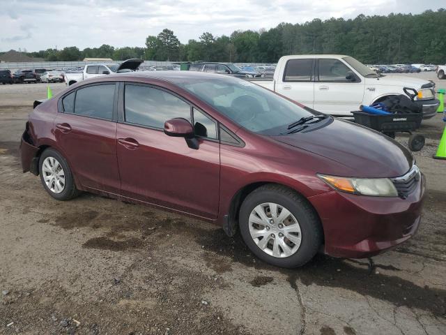 2012 Honda Civic Lx VIN: 19XFB2F53CE386685 Lot: 53574154