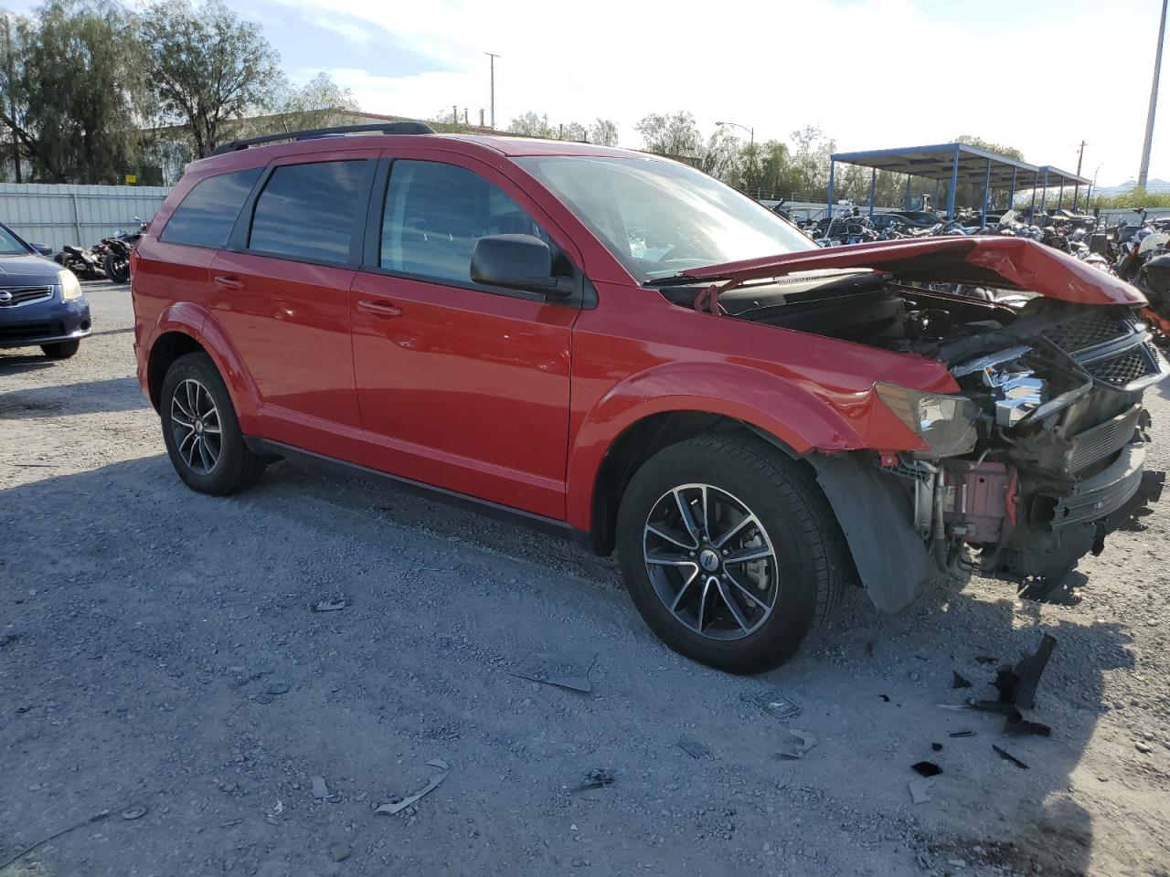 2018 Dodge Journey Se vin: 3C4PDCAB3JT195648