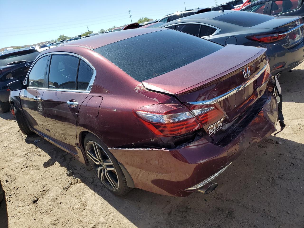 1HGCR2F51GA053023 2016 Honda Accord Sport