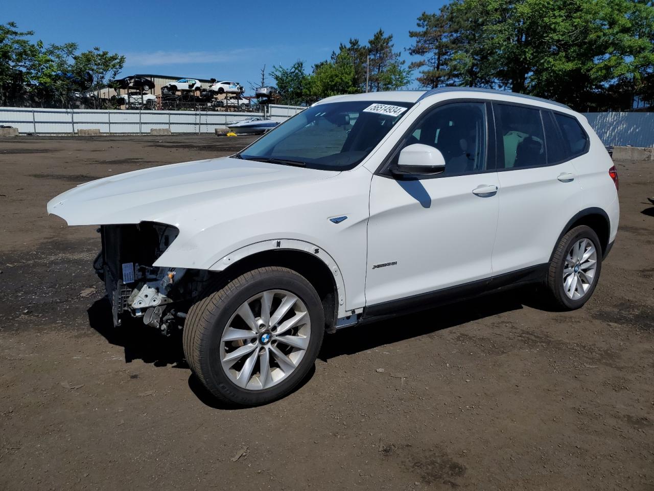 5UXWX9C57H0T02252 2017 BMW X3 xDrive28I