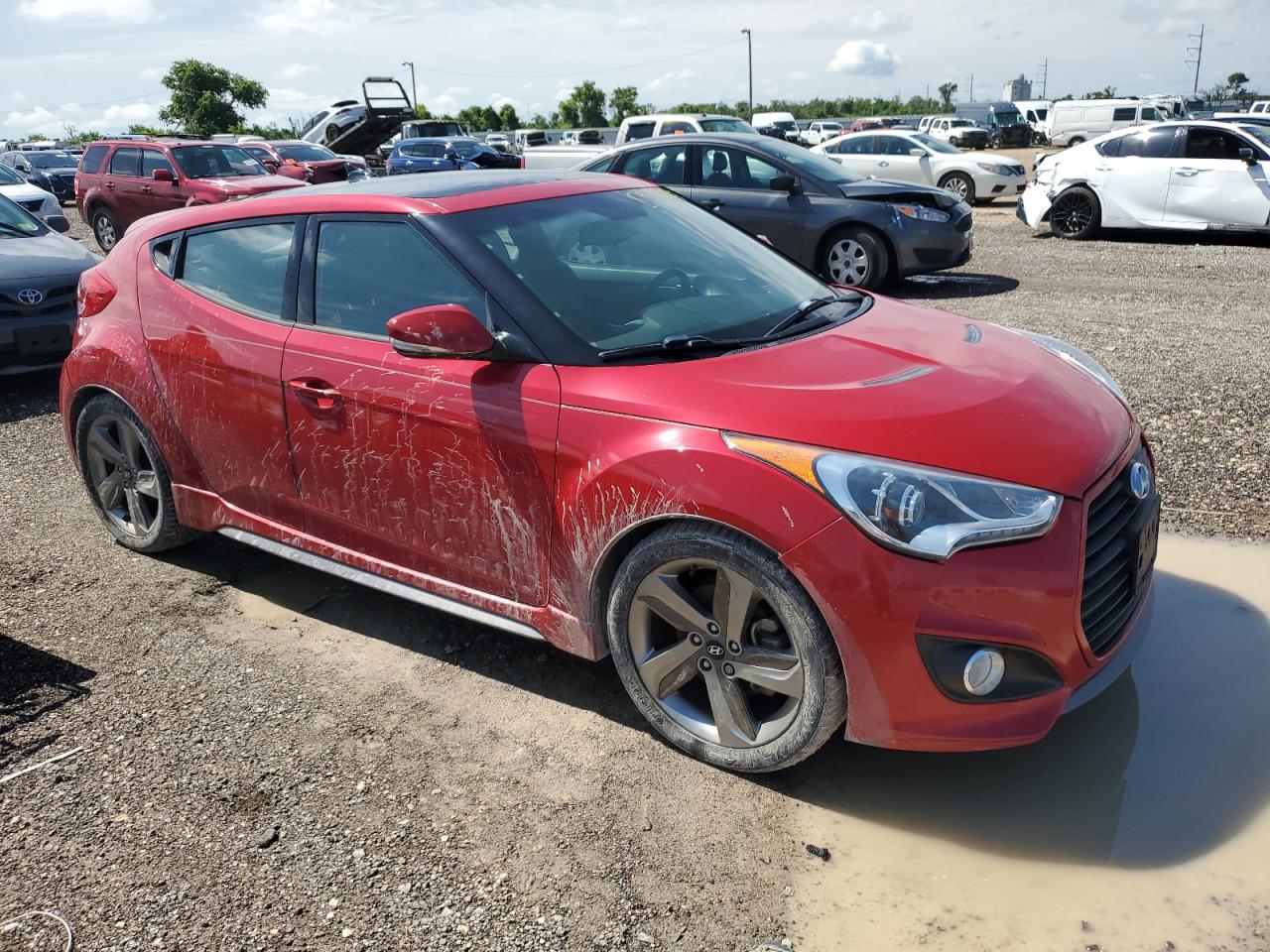 KMHTC6AE7DU110524 2013 Hyundai Veloster Turbo