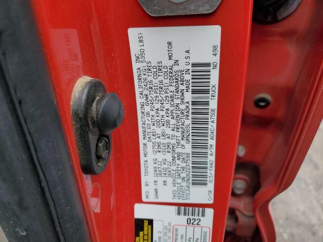 2006 Toyota Tacoma Double Cab Prerunner VIN: 5TEJU62N26Z237599 Lot: 54229874