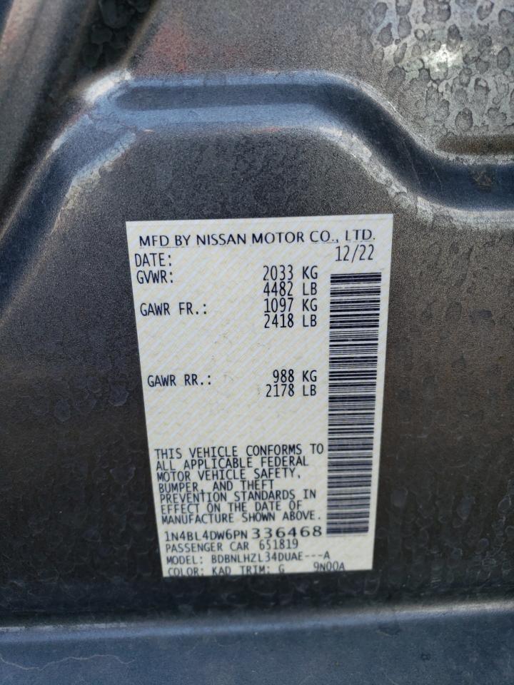 1N4BL4DW6PN336468 NISSAN ALTIMA 2023