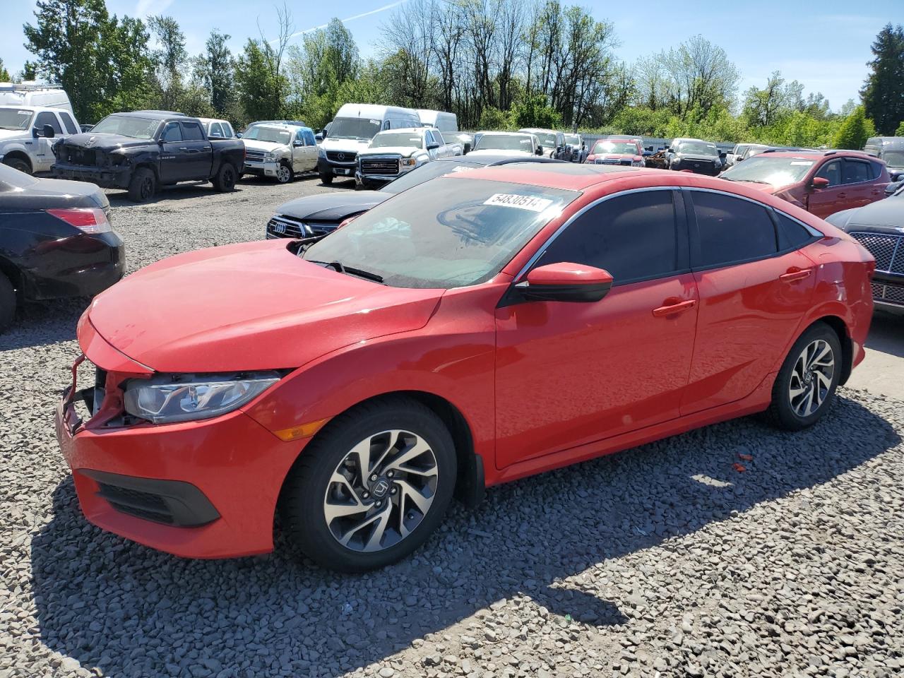 2HGFC2F70HH508026 2017 Honda Civic Ex