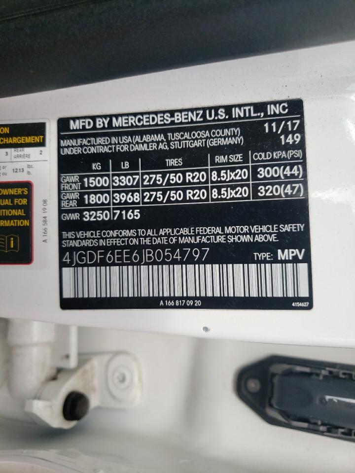 4JGDF6EE6JB054797 2018 Mercedes-Benz Gls 450 4Matic