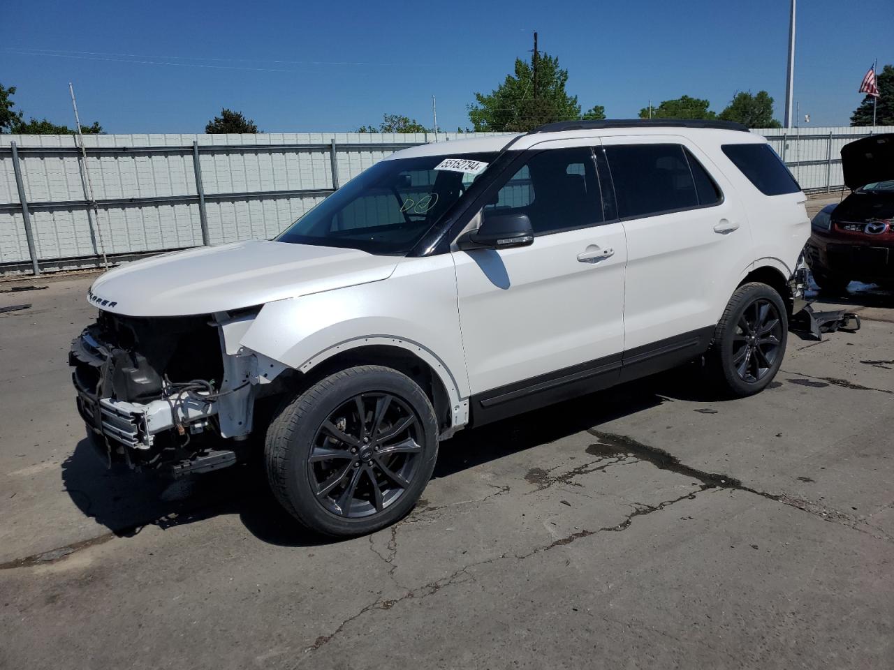 2018 Ford Explorer Xlt vin: 1FM5K8D86JGC93616