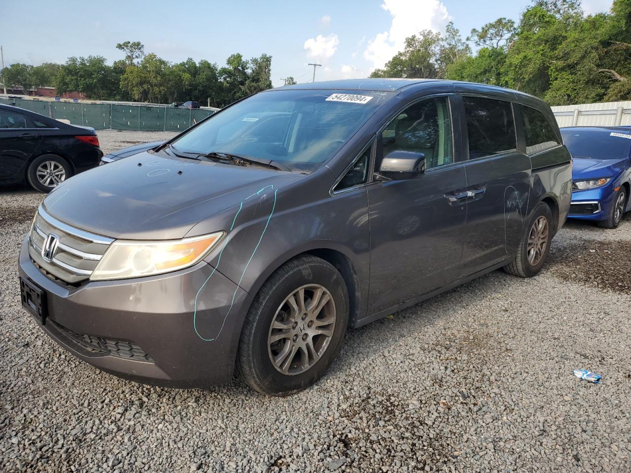 5FNRL5H63CB004022 2012 Honda Odyssey Exl