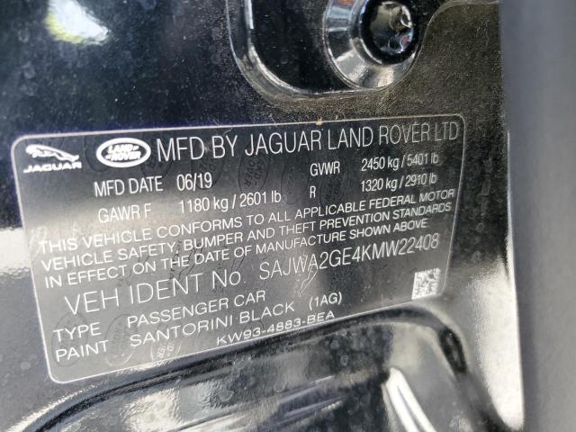 2019 JAGUAR XJL SUPERC - SAJWA2GE4KMW22408