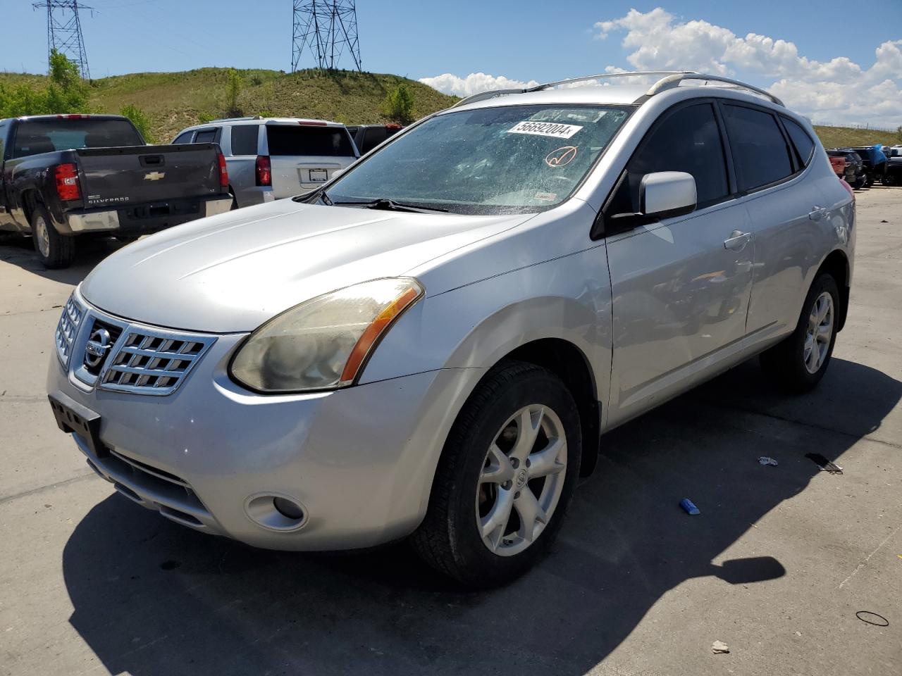 JN8AS58T18W012696 2008 Nissan Rogue S