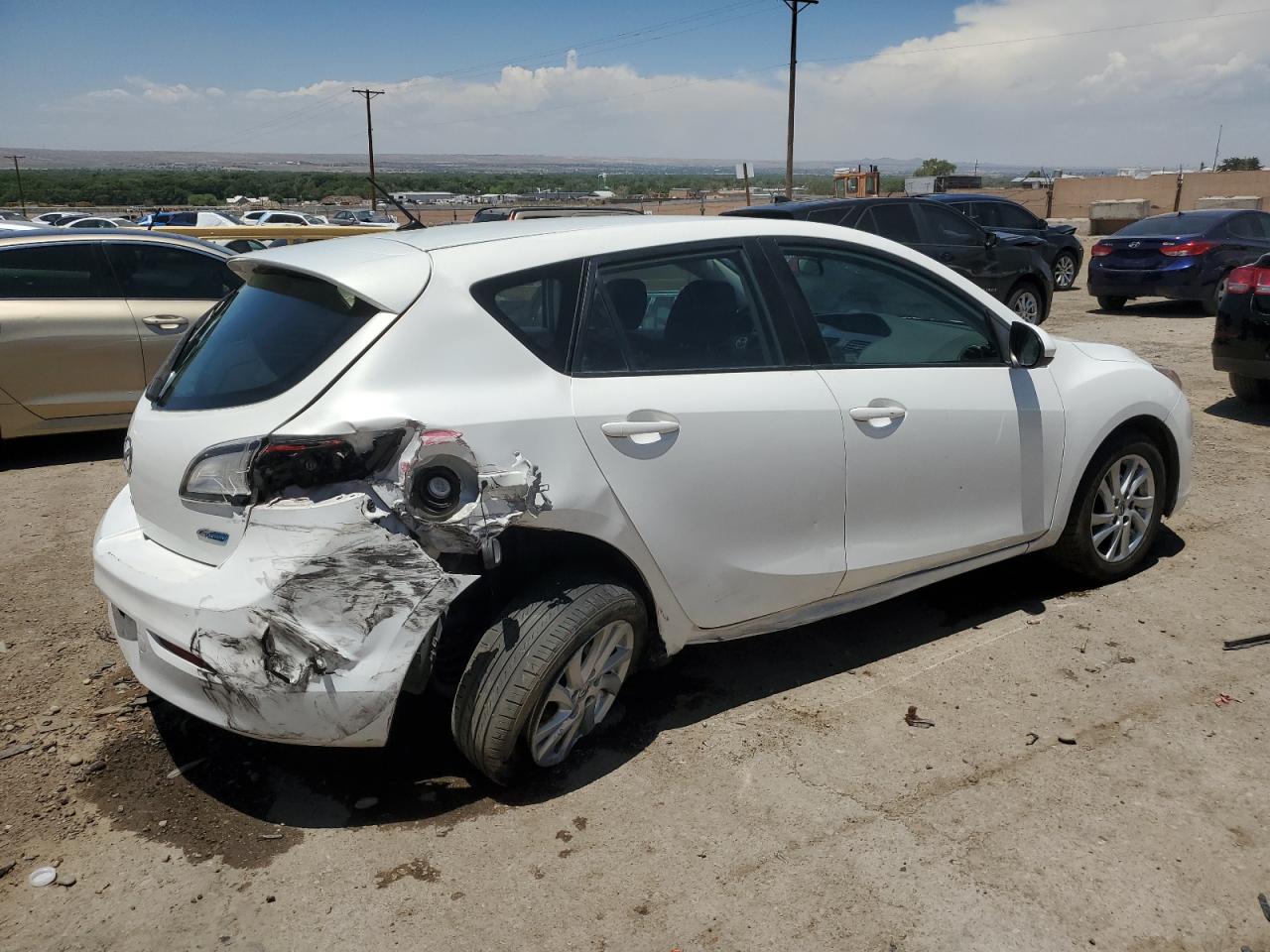 2012 Mazda 3 I vin: JM1BL1L87C1628949