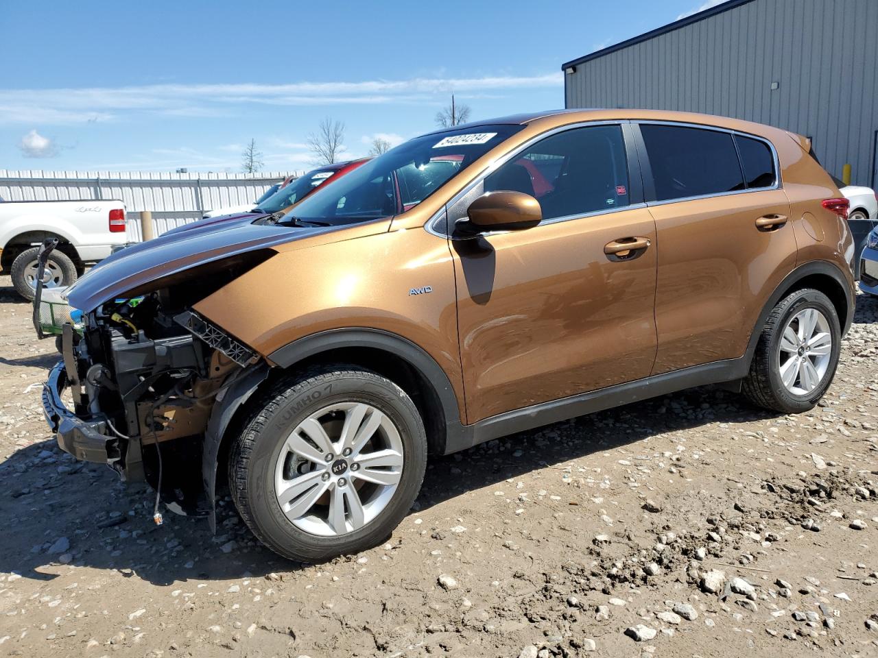 KNDPMCAC3H7230289 2017 Kia Sportage Lx