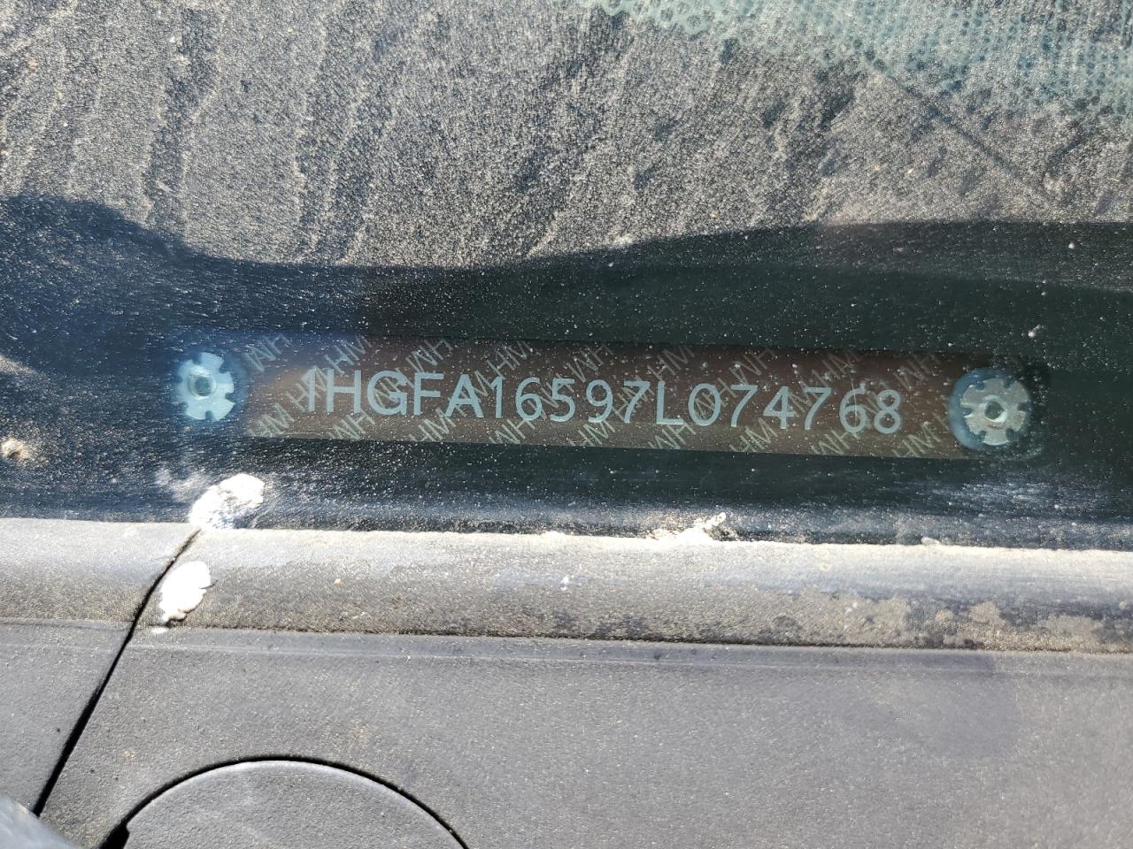 1HGFA16597L074768 2007 Honda Civic Lx