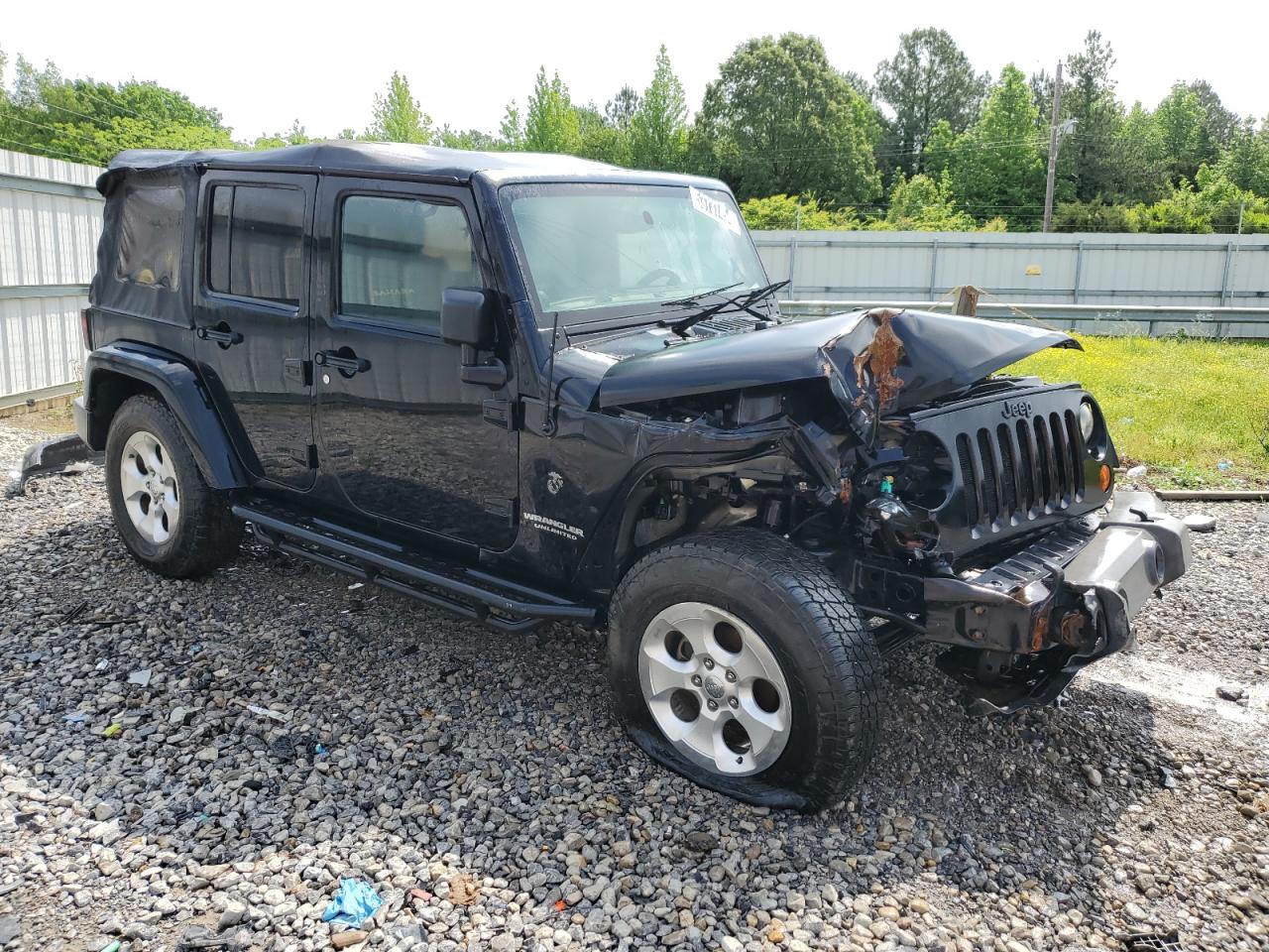 1C4BJWEG8DL655008 2013 Jeep Wrangler Unlimited Sahara