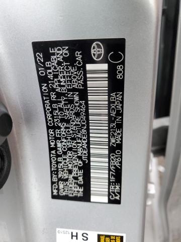 2022 TOYOTA COROLLA LE - JTDEAMDE8NJ049464