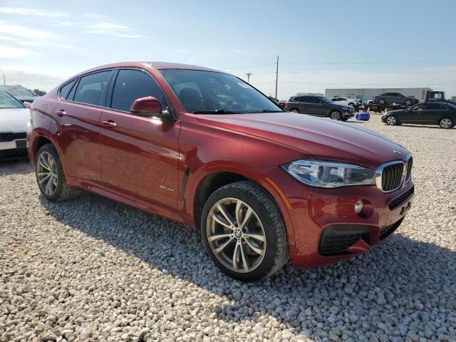  BMW X6 2017 Czerwony