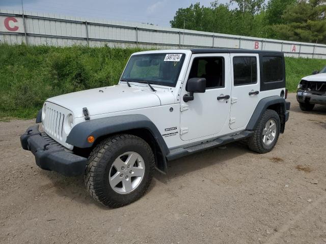 2014 Jeep Wrangler Unlimited Sport VIN: 1C4BJWDG8EL251838 Lot: 54971274