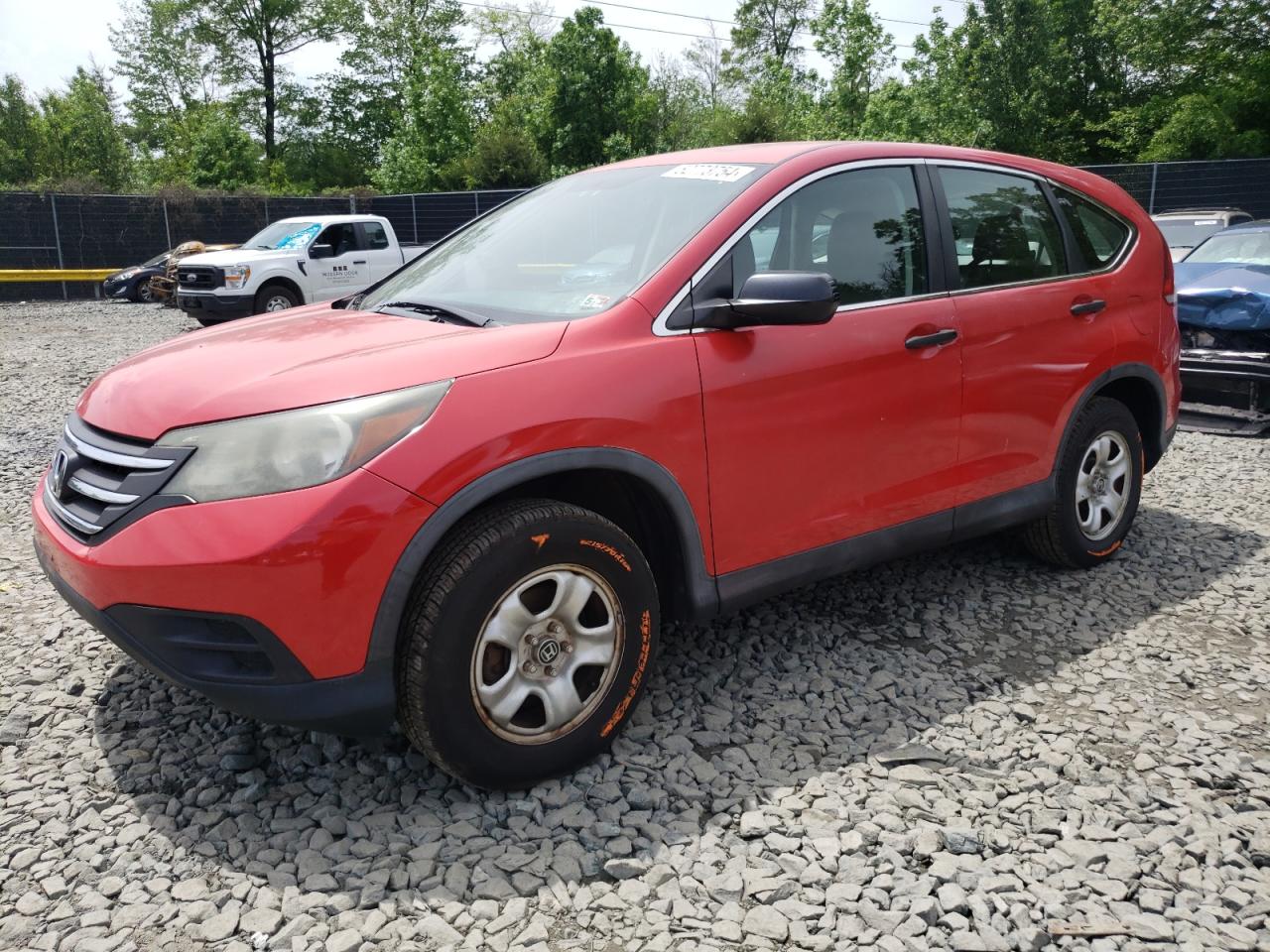 2HKRM4H38EH663523 2014 Honda Cr-V Lx